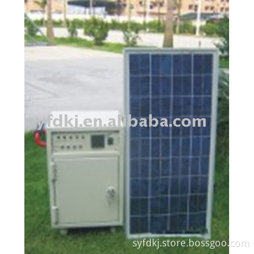 500Wp Housing/Work solar power supply system Model: FD-500W